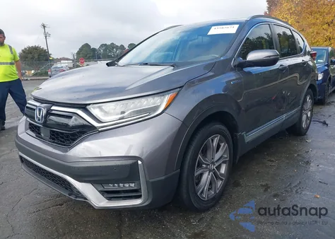 2021 Honda Cr-V Hybrid Touring from USA, damaged, VIN 7FART6H91ME012352